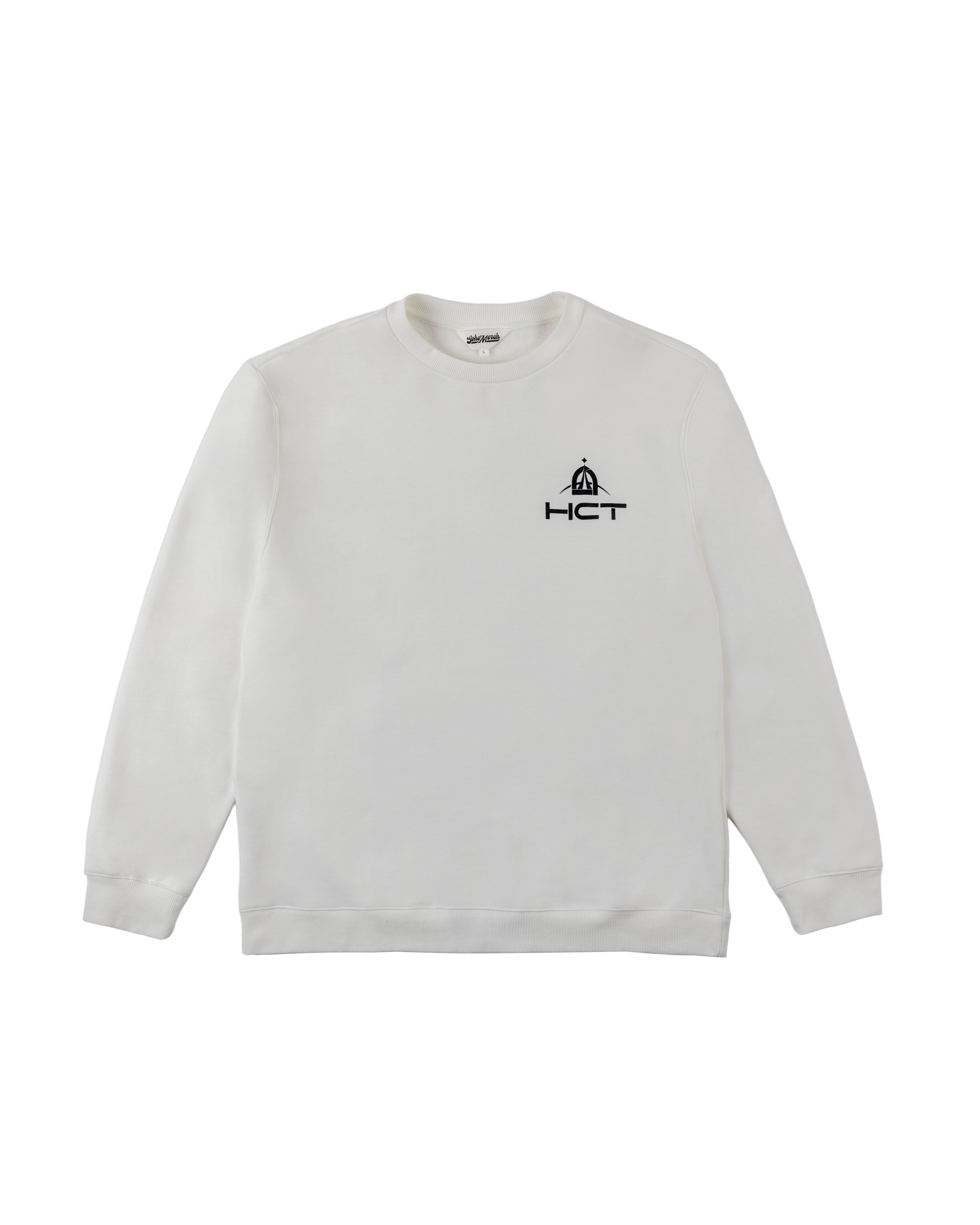 Crewneck Sweatshirt - White – HCT-Merch