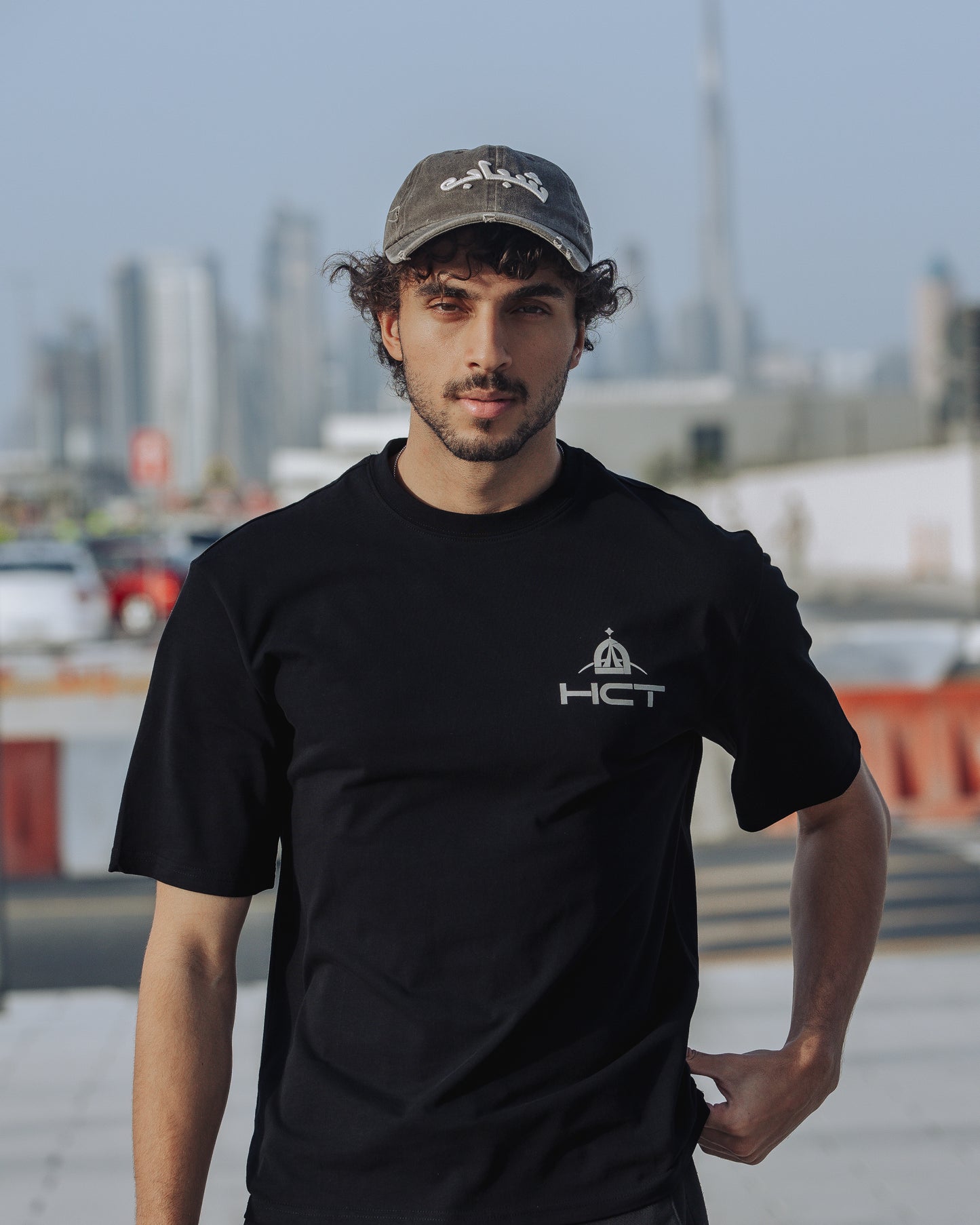 Oversized T-shirt - Black