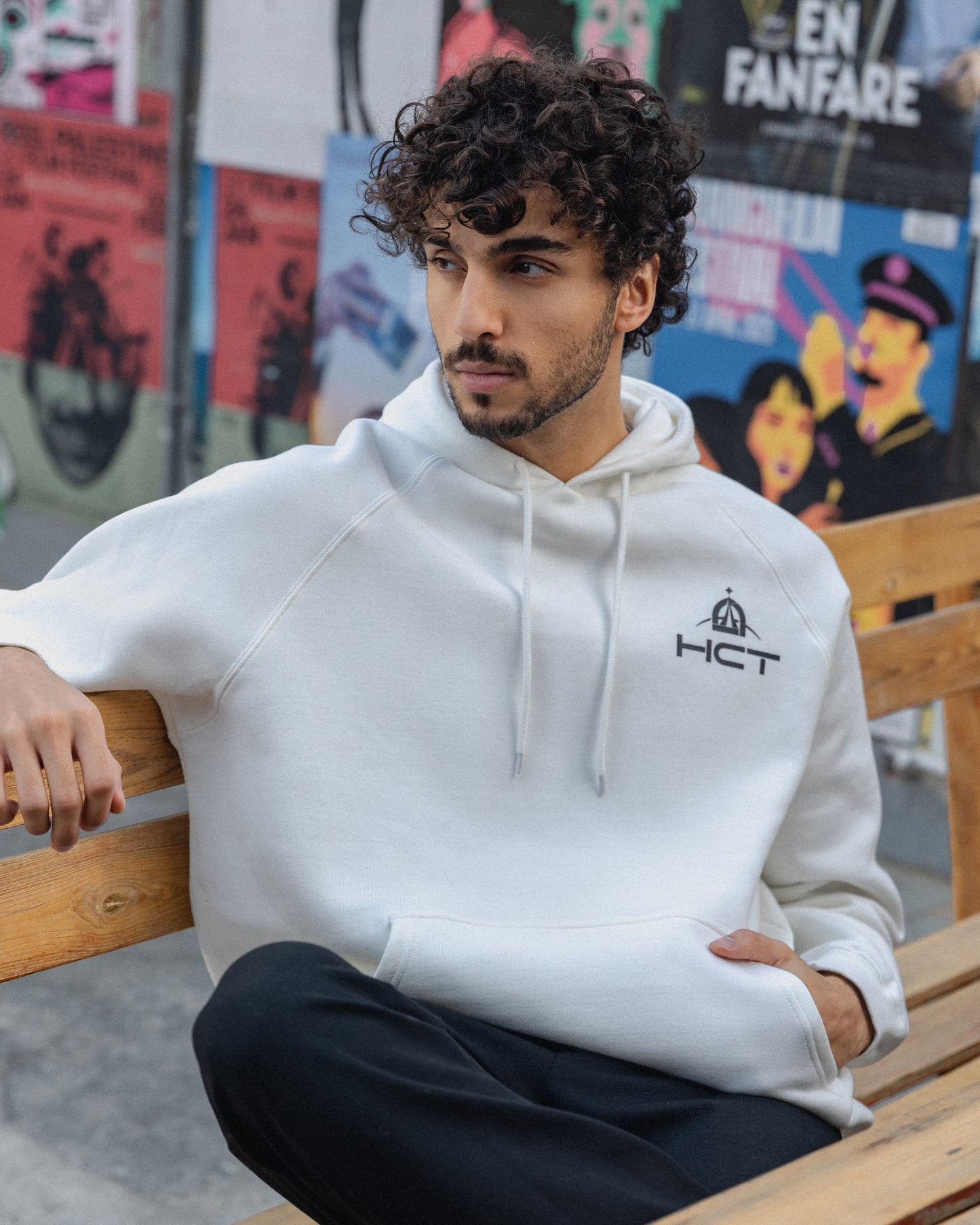 Pullover Hoodie - White