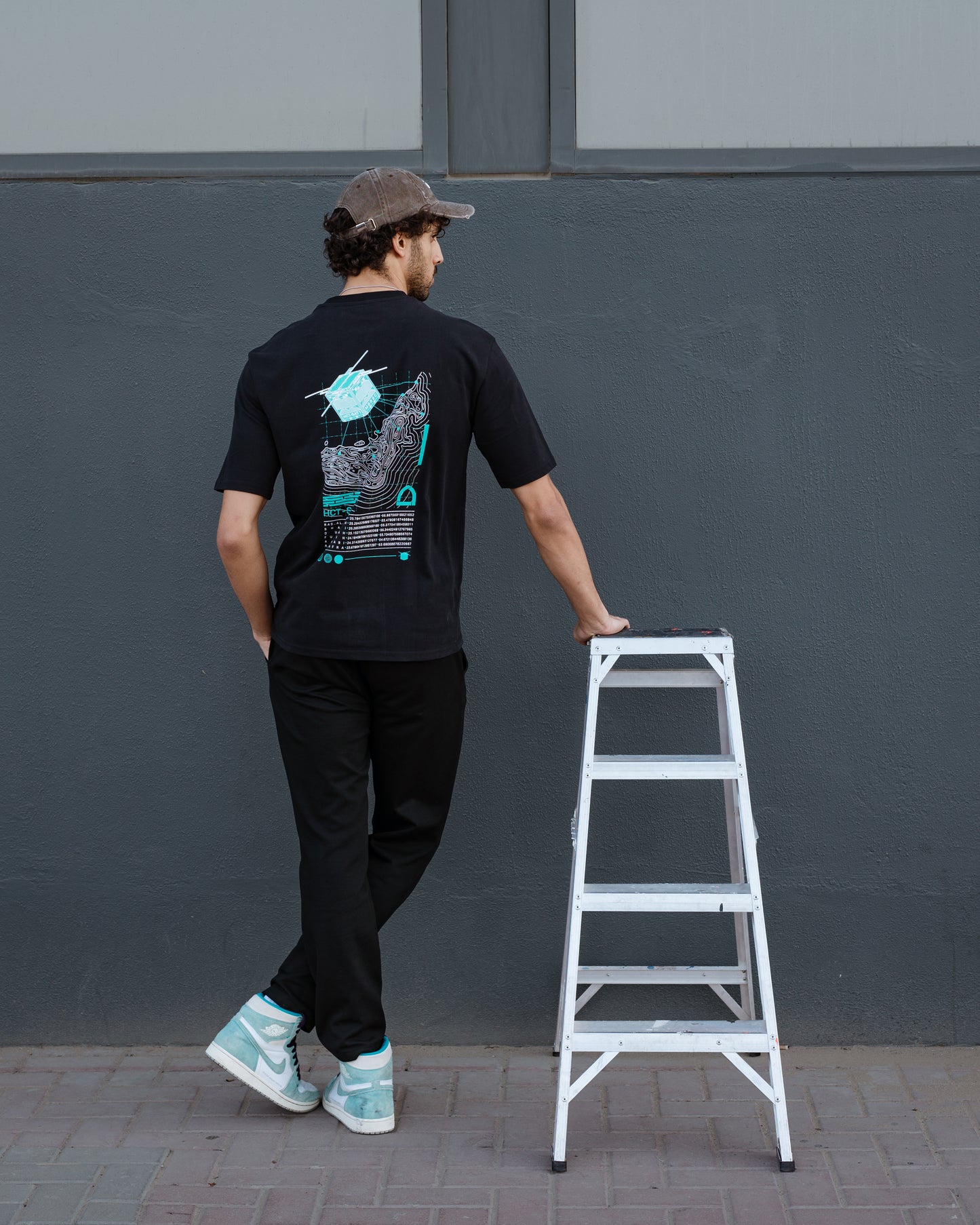 Oversized T-shirt - Black